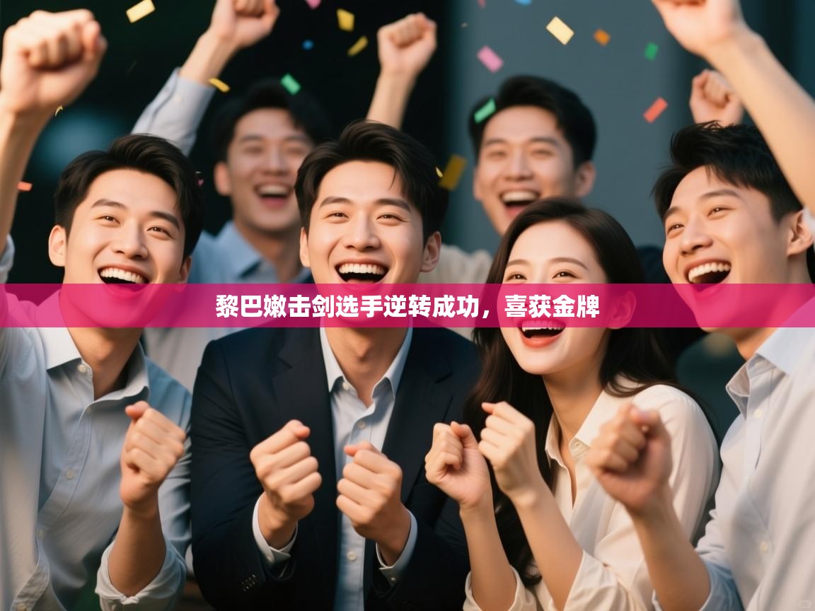 黎巴嫩击剑选手逆转成功,喜获金牌 第2张